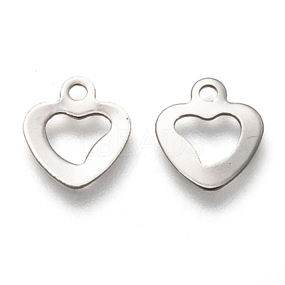 Non-Tarnish 201 Stainless Steel Charms STAS-B001-23P-1