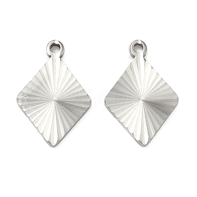 304 Stainless Steel Pendants STAS-C167-08F-P-1