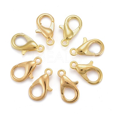 Zinc Alloy Lobster Claw Clasps E105-G-NF-1