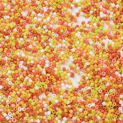 Baking Paint Glass Seed Beads SEED-S042-05B-44-1