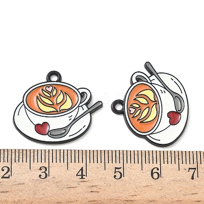 Alloy Enamel Pendants ENAM-D311-01D-EB-1