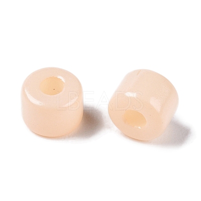 Opaque Baking Paint Glass Seed Beads SEED-T008-02C-1