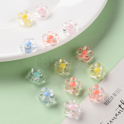 Transparent Acrylic Beads X-TACR-S152-06A-1