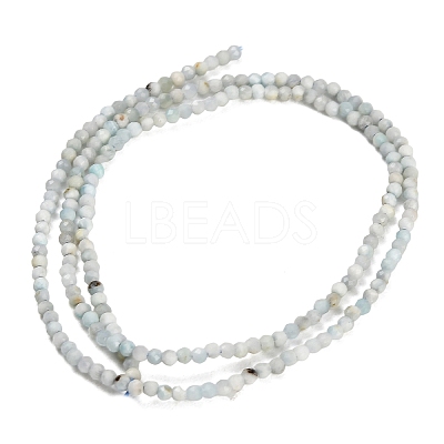 Natural Larimar Beads Strands X-GG-CBA767B-A03-1