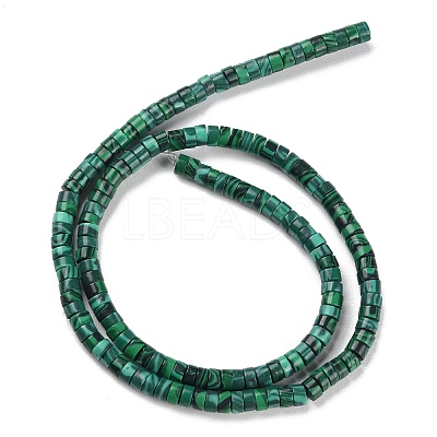 Synthetic Malachite Beads Strands G-M401-D01-1