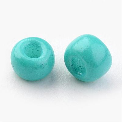 8/0 3mm Baking Paint Glass Seed Beads X-SEED-S002-K10-1