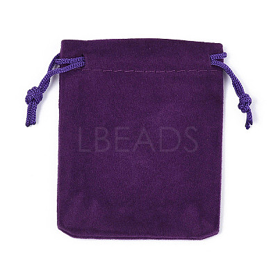 Rectangle Velvet Pouches X-TP-R002-7x9-08-1