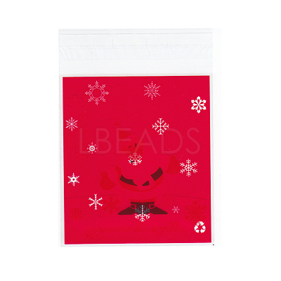 Rectangle OPP Cellophane Bags for Christmas OPC-I005-08A-1