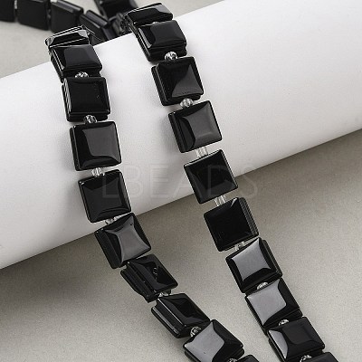 Natural Obsidian Beads Strands G-F802-B05-01-1