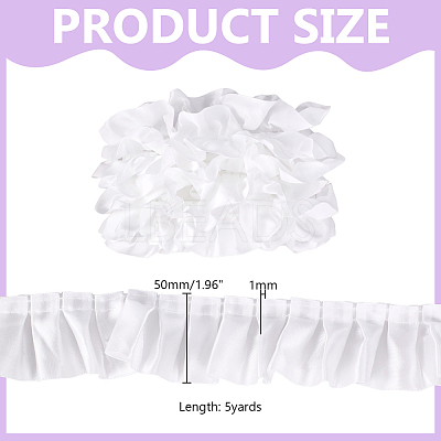 1Roll Polyester Ribbons SRIB-ME0001-15B-1