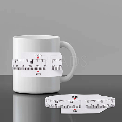PP Plastic Baby Head Circumference Measuring Tape TOOL-WH0136-90-1