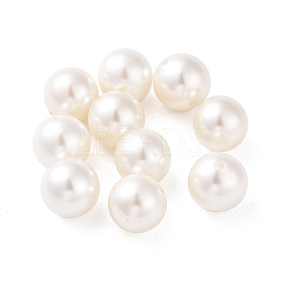 Shell Pearl Half Drilled Beads BSHE-G016-12mm-09-1