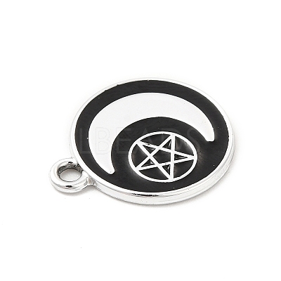 Alloy Enamel Pendants ENAM-I053-D07-1