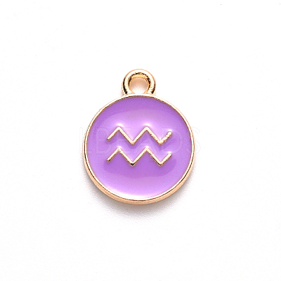 Alloy Enamel Pendants LS-ENAM-S124-01A-01J-1