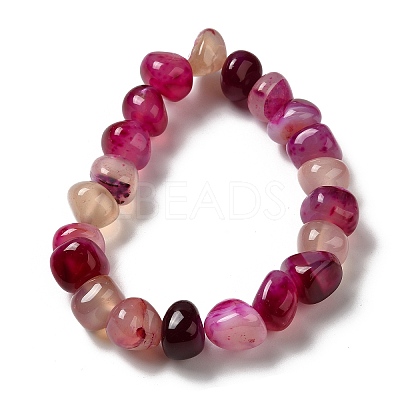 Natural Agate Beads Strands G-H295-B01-11-1