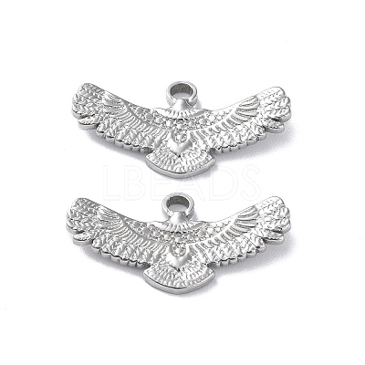 Non-Tarnish 304 Stainless Steel Pendants STAS-P324-02P-1