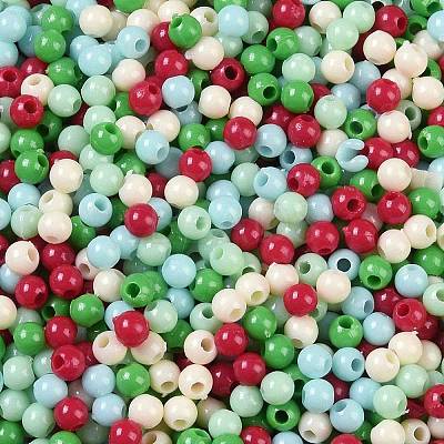 Opaque Acrylic Beads OACR-H118-07A-08-1