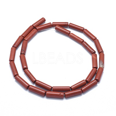 Natural Red Jasper Beads Strands G-F631-D24-1