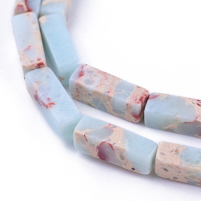 Synthetic Imperial Jasper Beads Strands G-E508-02I-1