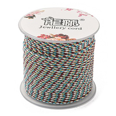 4-Ply Polycotton Cord with Metallic Thread OCOR-Z003-C28-1
