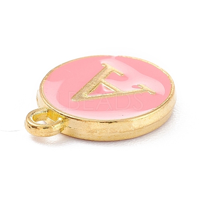 Golden Plated Alloy Enamel Charms LS-ENAM-Q437-14A-1