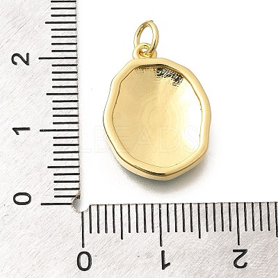 Rack Plating Brass Enamel Pendants KK-L225-029G-04-1