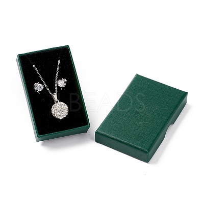 Paper with Sponge Mat Necklace Boxes OBOX-G018-02A-1