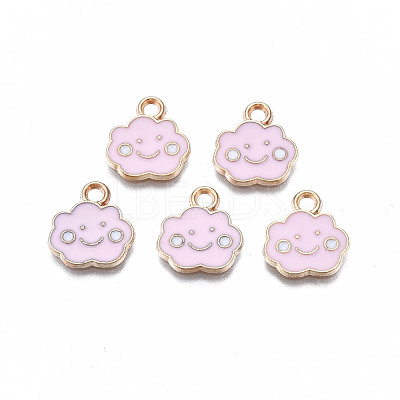 Alloy Enamel Charms ENAM-S121-072B-1