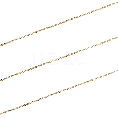 Brass Coated Iron Cable Chains CH-CJ0001-02G-1
