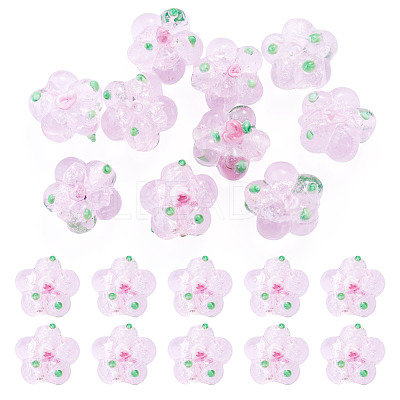 10Pcs Handmade Lampwork Beads LAMP-TADJ0001-01J-1