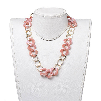 (Jewelry Parties Factory Sale)Chain Necklaces NJEW-JN02801-02-1