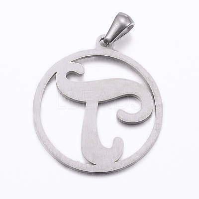Non-Tarnish 304 Stainless Steel Pendants STAS-K162-073P-1