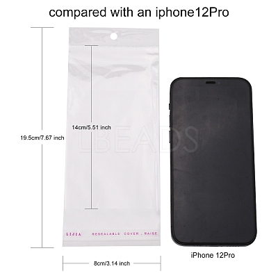 OPP Cellophane Bags OPC-R010-19.5x8cm-1