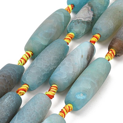 Natural Dragon Veins Agate Beads Strands G-A321-N05-01-1