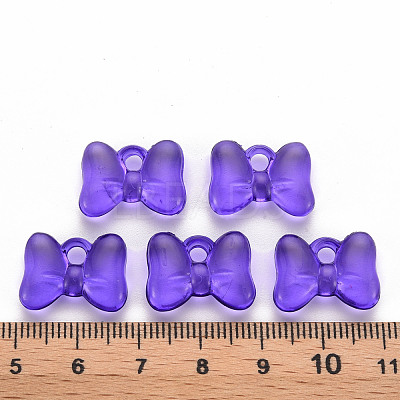 Transparent Acrylic Pendants TACR-T024-02BA-936-1