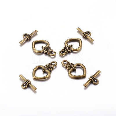Tibetan Style Toggle Clasps LS-MLF1526Y-NF-1
