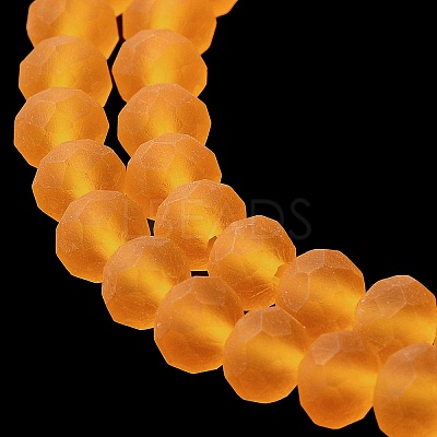 Transparent Glass Beads Strands EGLA-A034-T6mm-MD05-1
