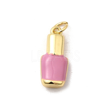 Brass Enamel Pendants KK-A268-03G-B03-1