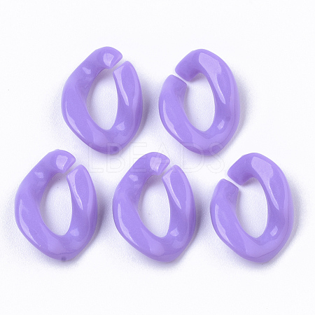 Opaque Acrylic Linking Rings SACR-R248-01C-1