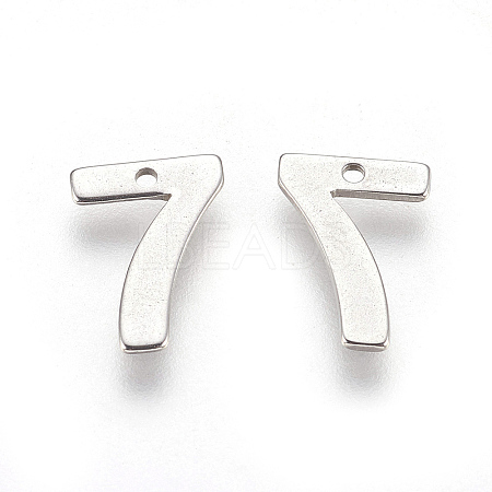 Tarnish Resistant 201 Stainless Steel Charms STAS-F175-01P-7-1