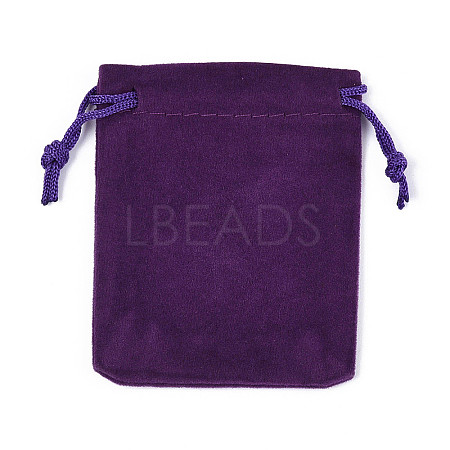Rectangle Velvet Pouches X-TP-R002-7x9-08-1