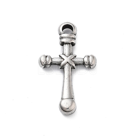 304 Stainless Steel Pendants STAS-Z091-08AS-05-1