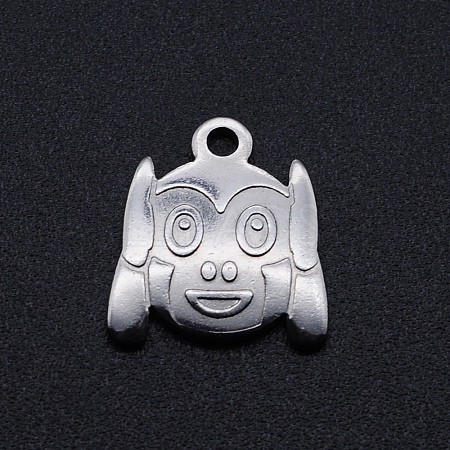 201 Stainless Steel Charms STAS-S105-T839-1