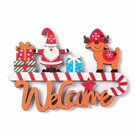 Christmas Decoration Wooden Door Plate FIND-H030-09-1