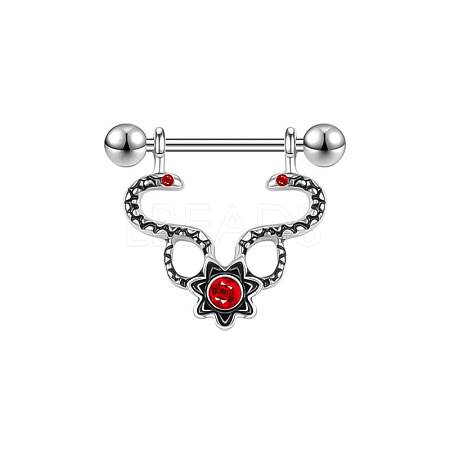 304 Stainless Steel Nipple Rings WG424A2-15-1