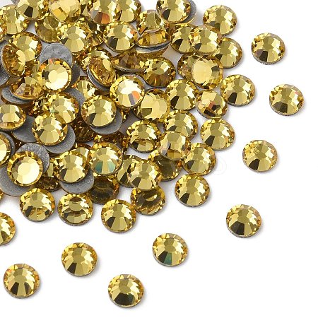 Preciosa&reg Crystal Hotfix Flatback Stones Y-PRC-HSS10-10020-1
