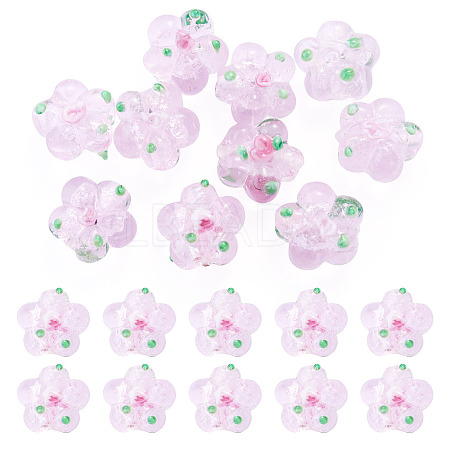 10Pcs Handmade Lampwork Beads LAMP-TADJ0001-01J-1