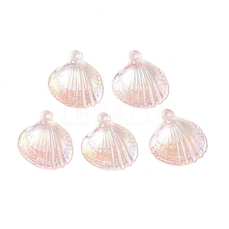 UV Plating Opaque Acrylic Pendants PACR-M003-16D-1
