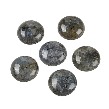Natural Labradorite Cabochons G-H1596-FR-25mm-05-1