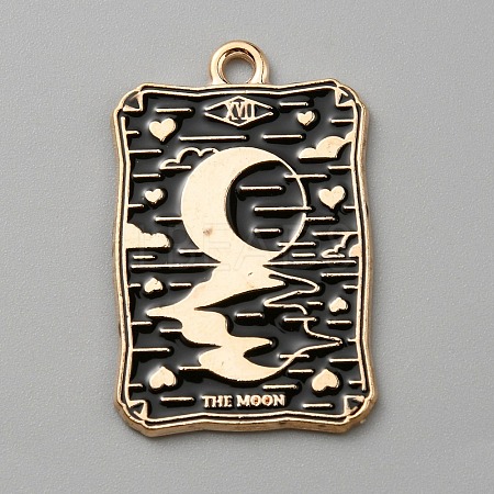 Alloy Enamel Pendants ENAM-WH0064-24D-1